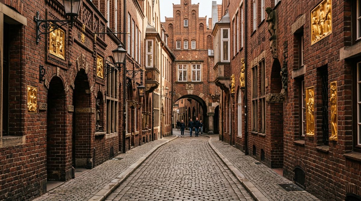 Backsteingasse in der Bremer Altstadt (Symbolbild)